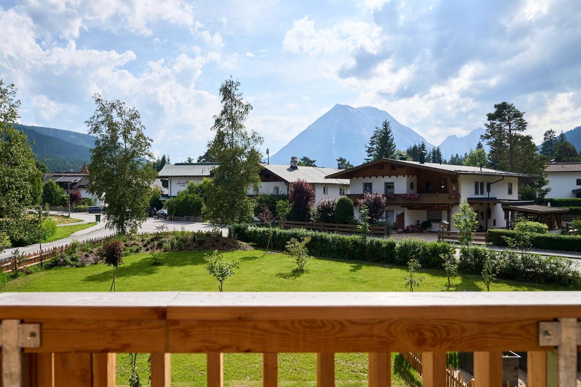 Kurblhof Natur Hotel Appartements Leutasch Dış mekan fotoğraf