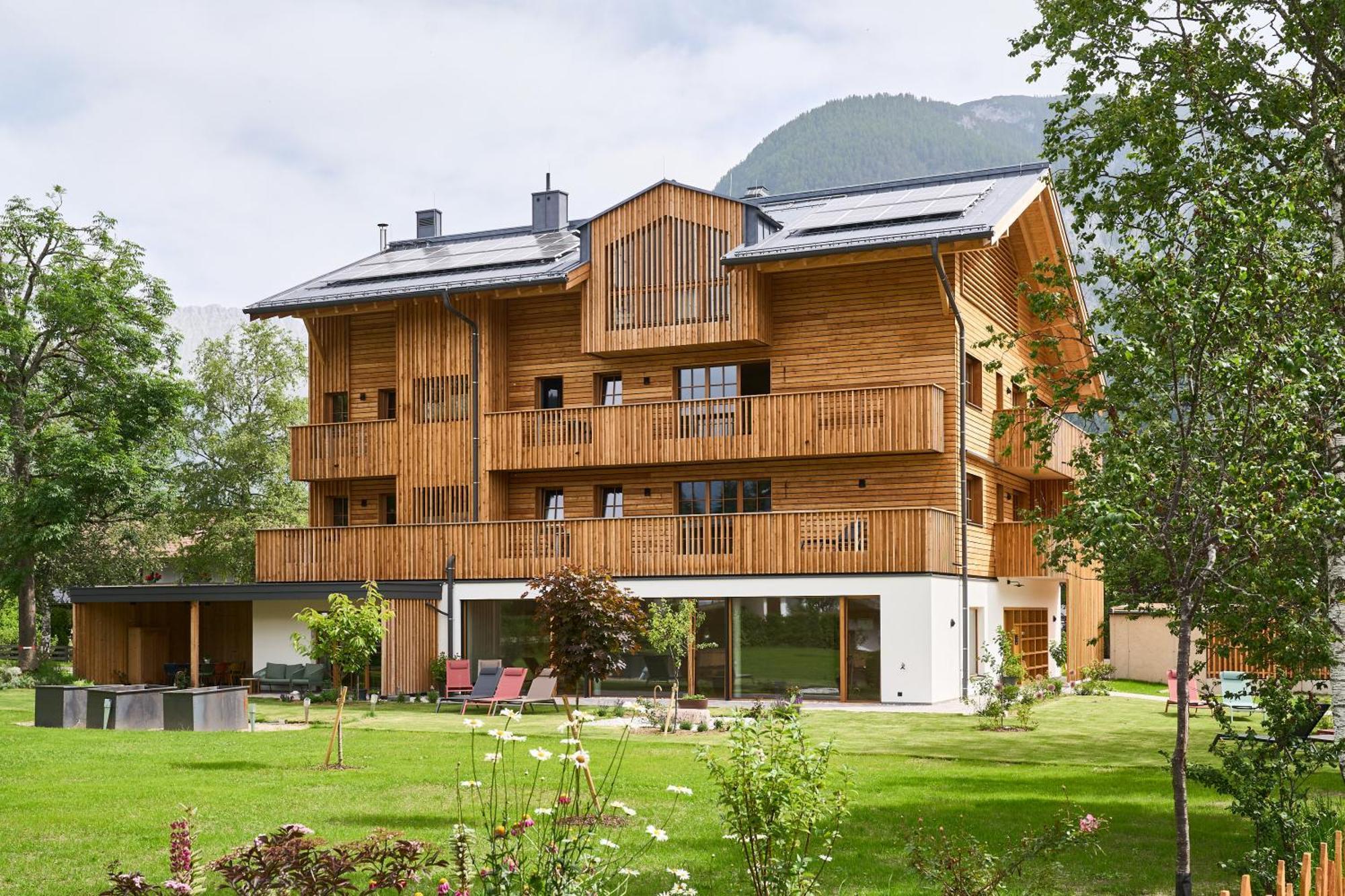 Kurblhof Natur Hotel Appartements Leutasch Dış mekan fotoğraf