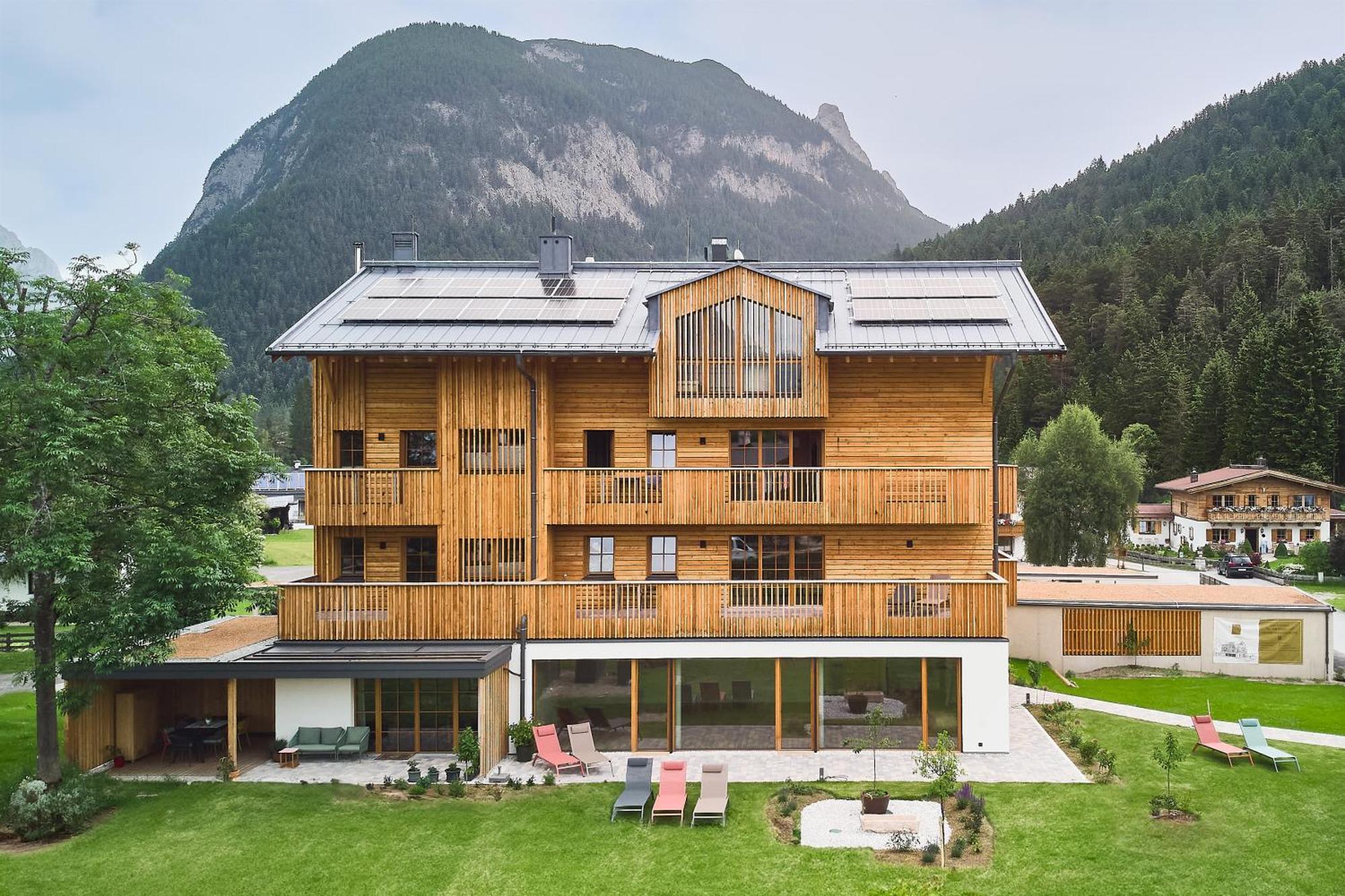 Kurblhof Natur Hotel Appartements Leutasch Dış mekan fotoğraf