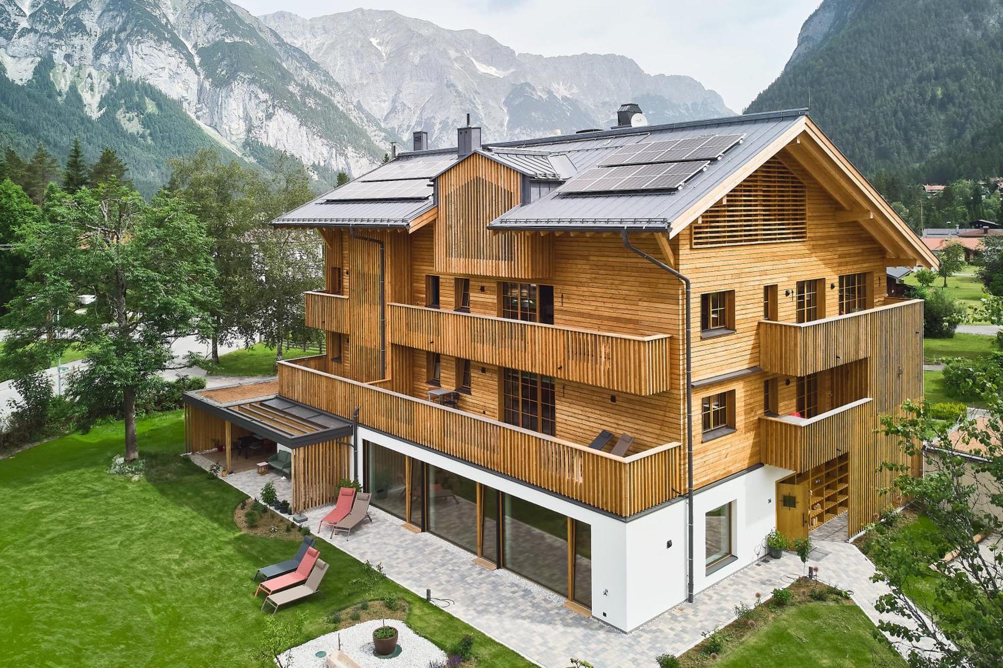 Kurblhof Natur Hotel Appartements Leutasch Dış mekan fotoğraf